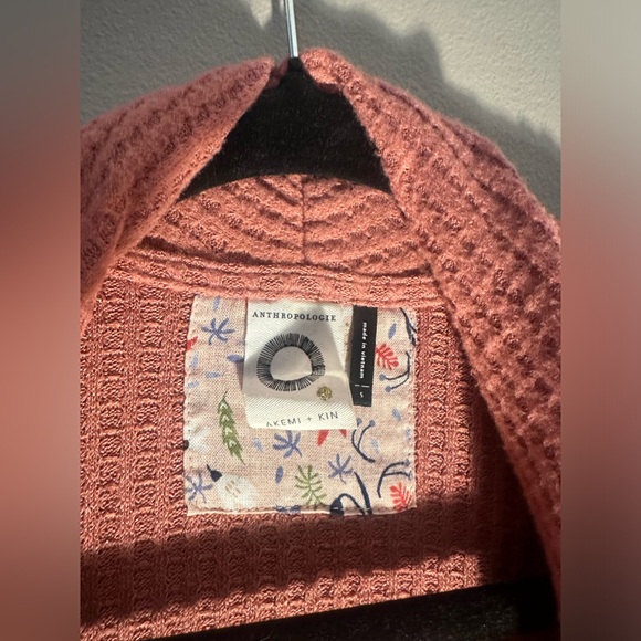 GUC Anthropologie Akemi + Kin Sweater Soft Waffle Knit - women’s small - Picture 5 of 7